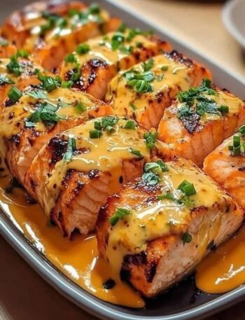 Air Fryer Bang Bang Salmon Bites