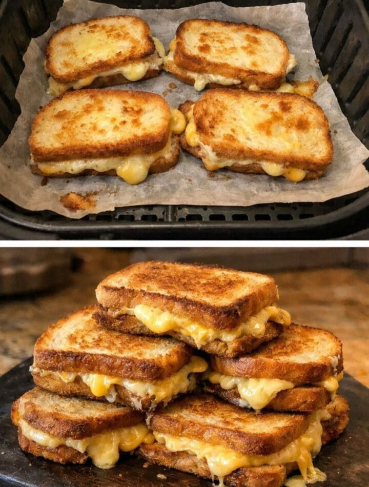 Air Fryer Cheese on Toast