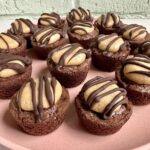 Chocolate Peanut Butter Brownie Bites