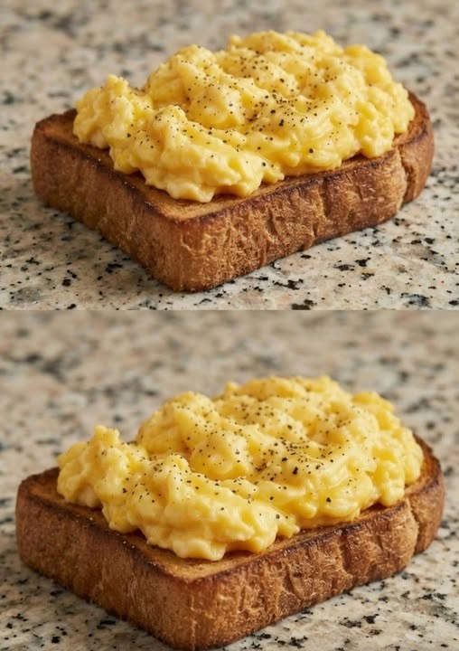 Creamy Healthy Soft Scrambled Eggs