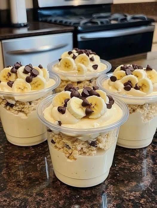 High-Protein Banana Pudding