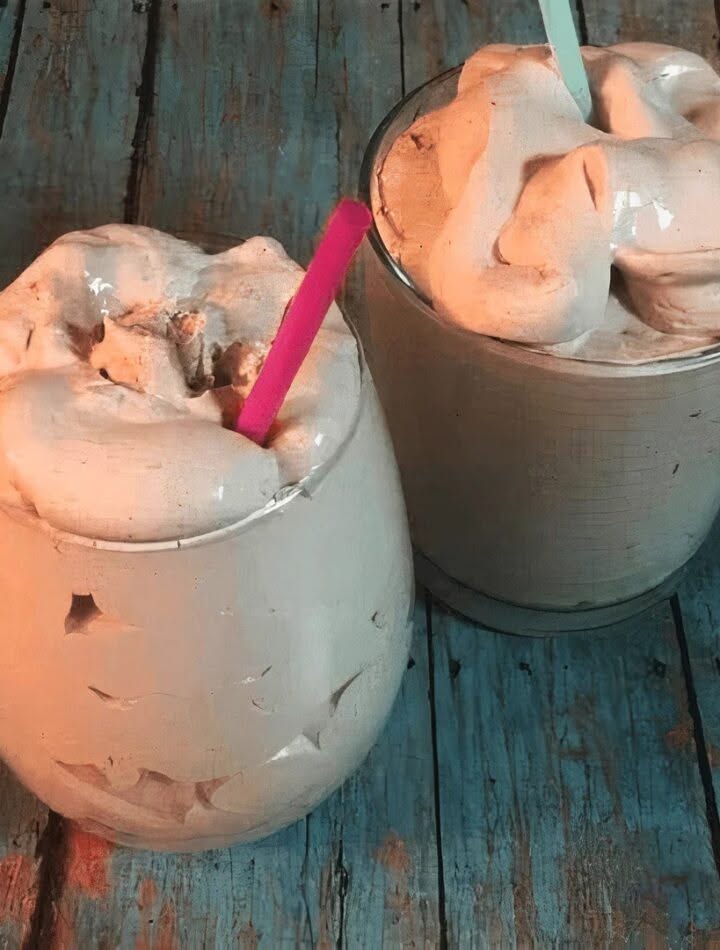 High Protein Chocolate Frosty
