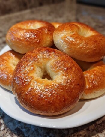 High Protein Homemade Bagels